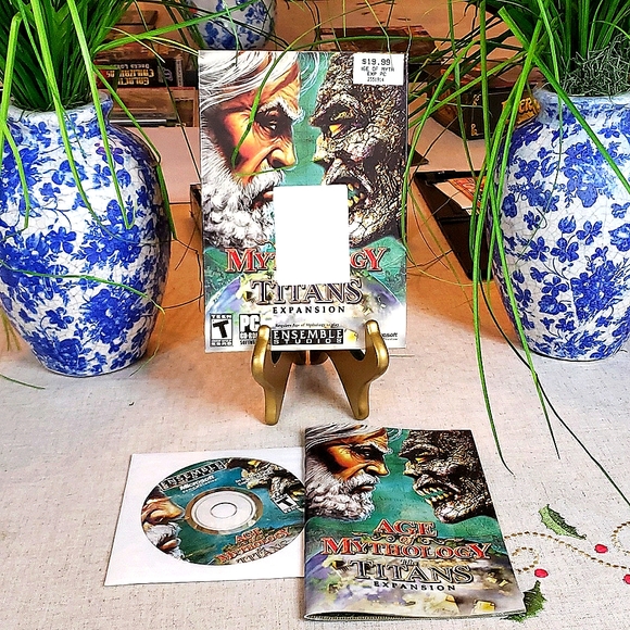 PC AGE OF MYTHOLOGY COLLECTOR'S EDITION w/Strategy Guide & Expansion - Picture 5 of 5